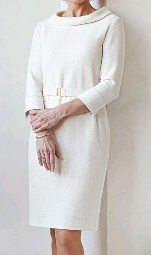 Prachtige jurk lilytime lilitime mt 40 42 l dress, Verzenden, Beige, Maat 42/44 (L), Zo goed als nieuw