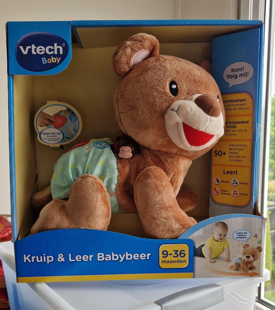 Vtech Kruip en leerbeer, Ophalen, Nieuw
