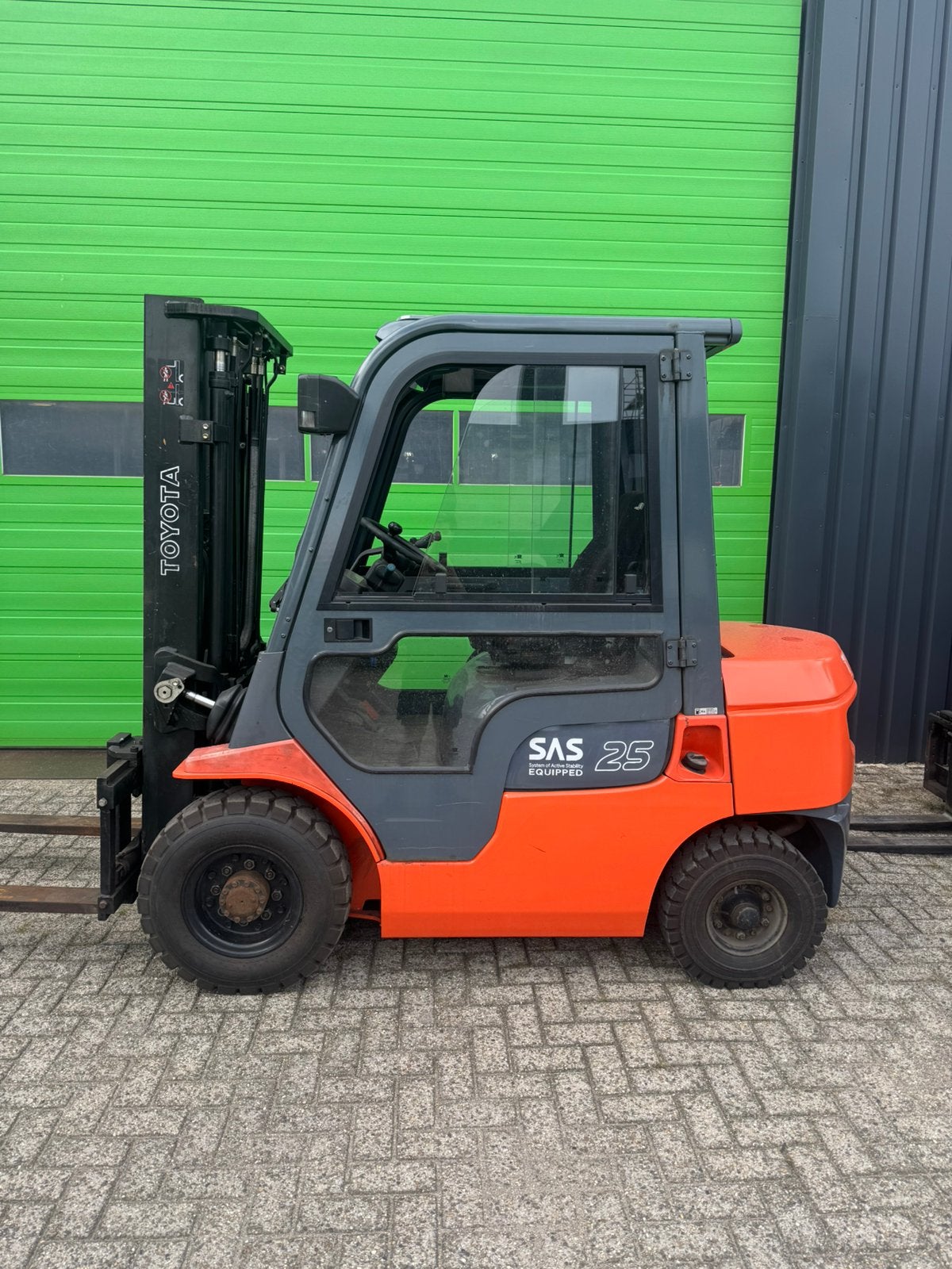 Super nette Toyota diesel heftruck, Zakelijke goederen, 2000 tot 3000 kg, Ophalen, Diesel, Heftruck