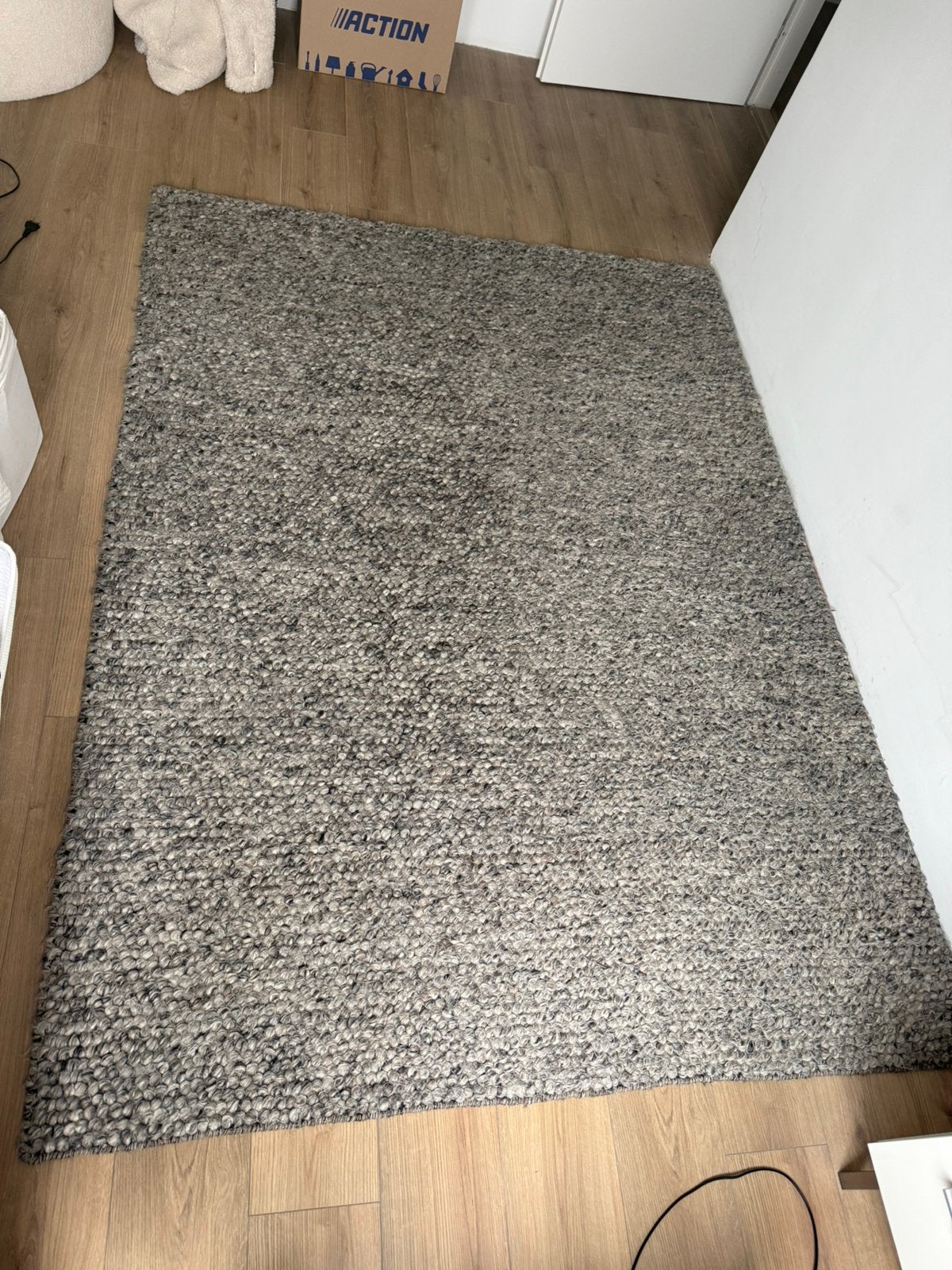 Wollen vloerkleed, 150 tot 200 cm, 200 cm of meer, Ophalen of Verzenden, Zo goed als nieuw