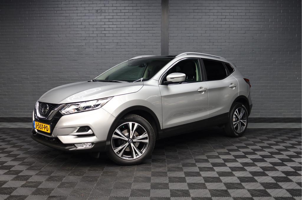 Nissan QASHQAI 1.3 DIG-T N-Motion | PANORAMADAK | TREKHAAK |, Voorwielaandrijving, Gebruikt, 4 cilinders, Met garantie (alle)