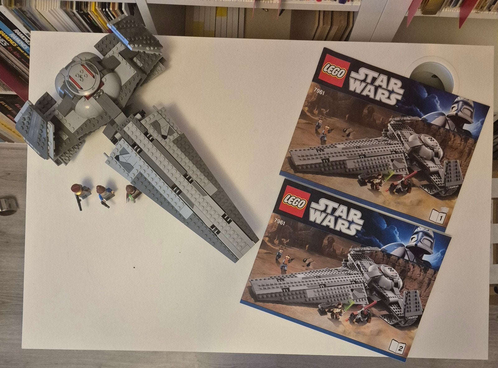 lego starwars, Ophalen of Verzenden, Zo goed als nieuw, Groter dan 1:72, Overige merken