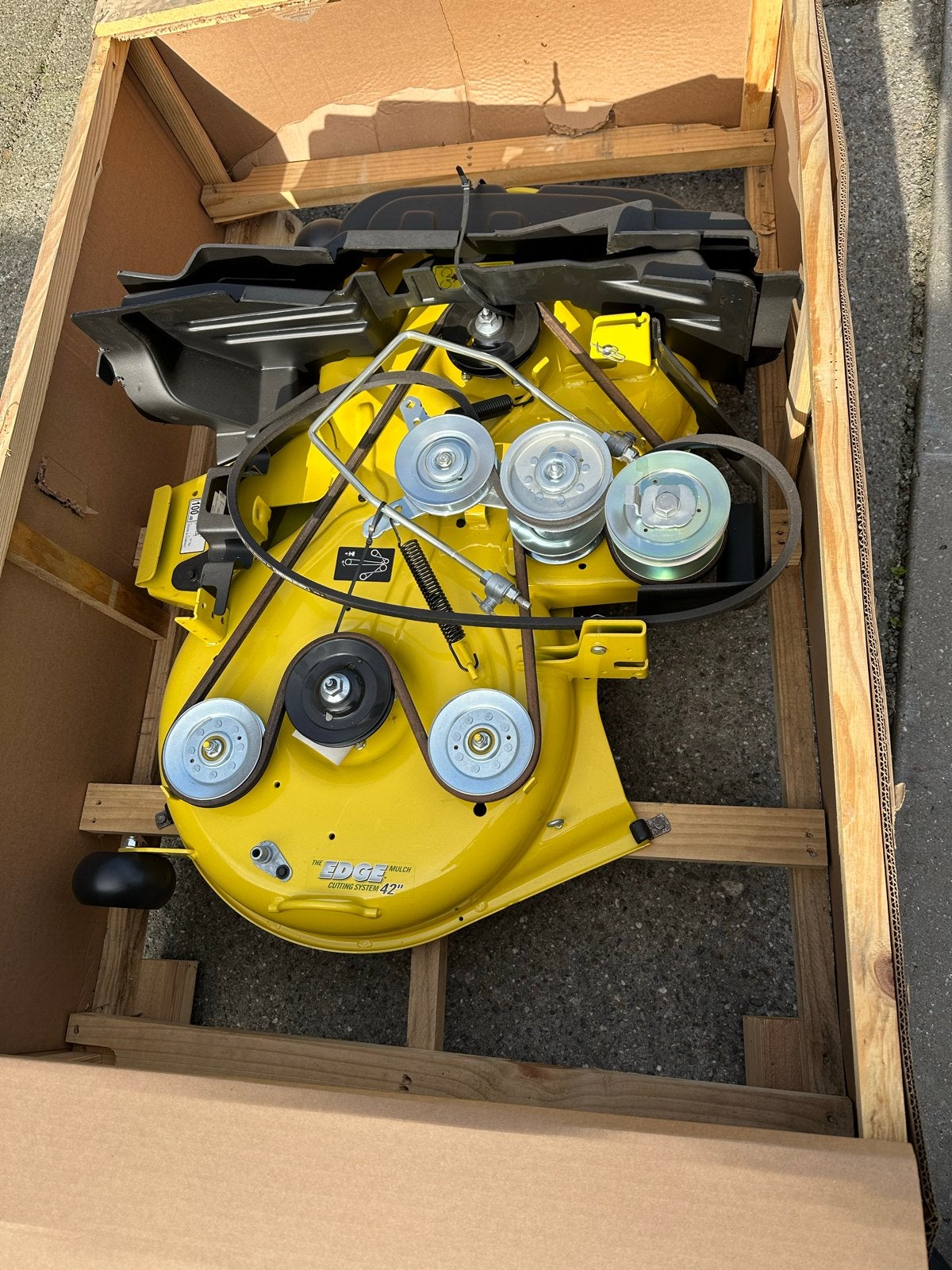 Nieuw John Deere maaidek BM27310 voor X300/X500 modellen, Ophalen of Verzenden