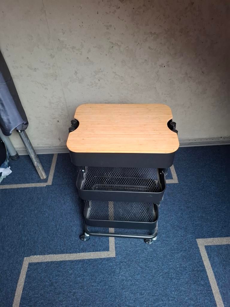 2 x Trolley kastje op wieltjes, Huis en Inrichting, Kasten | Overige, Ophalen, Gebruikt
