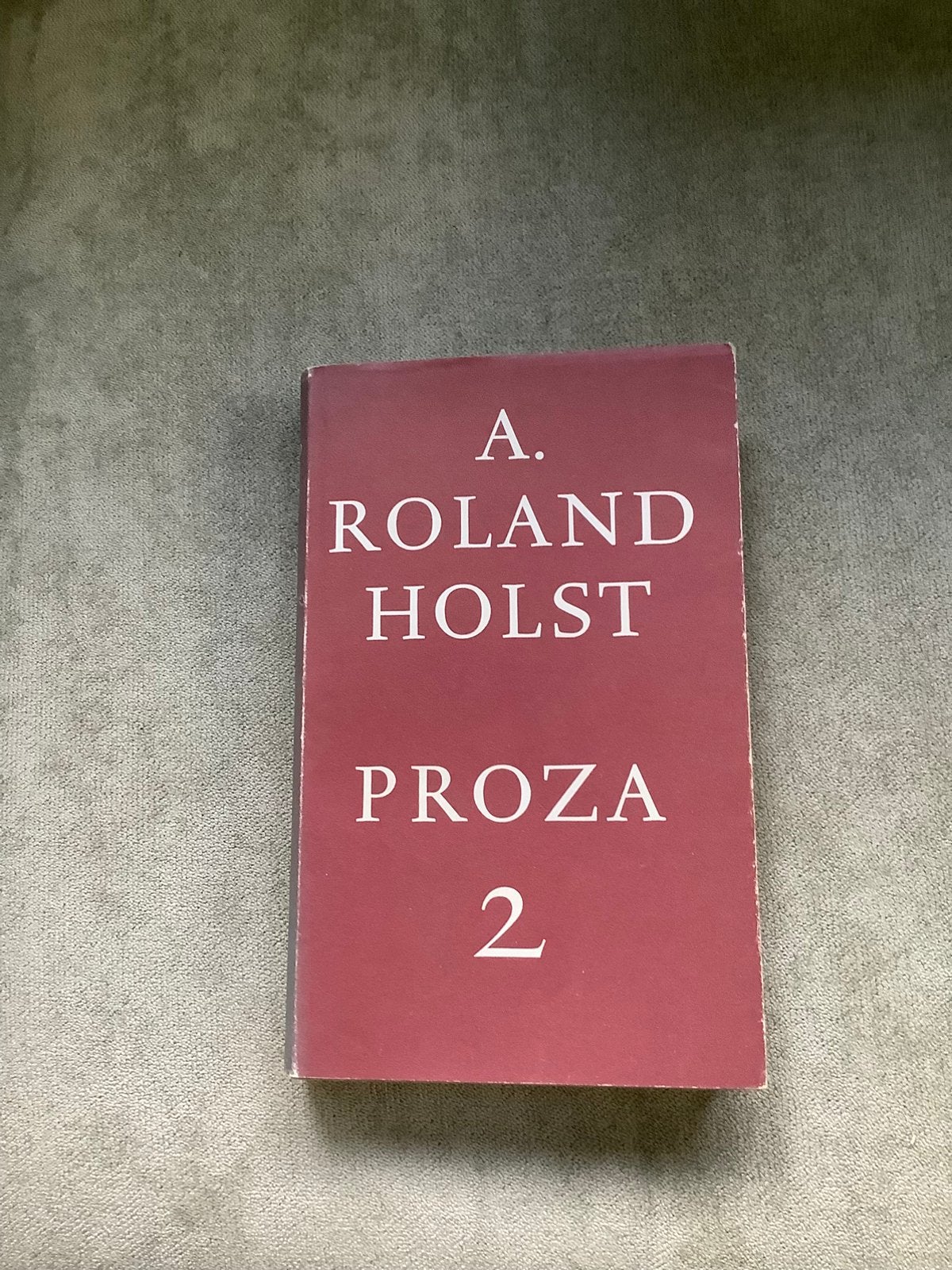 A. Roland Holst - Proza 2, Boeken, Ophalen of Verzenden, Zo goed als nieuw