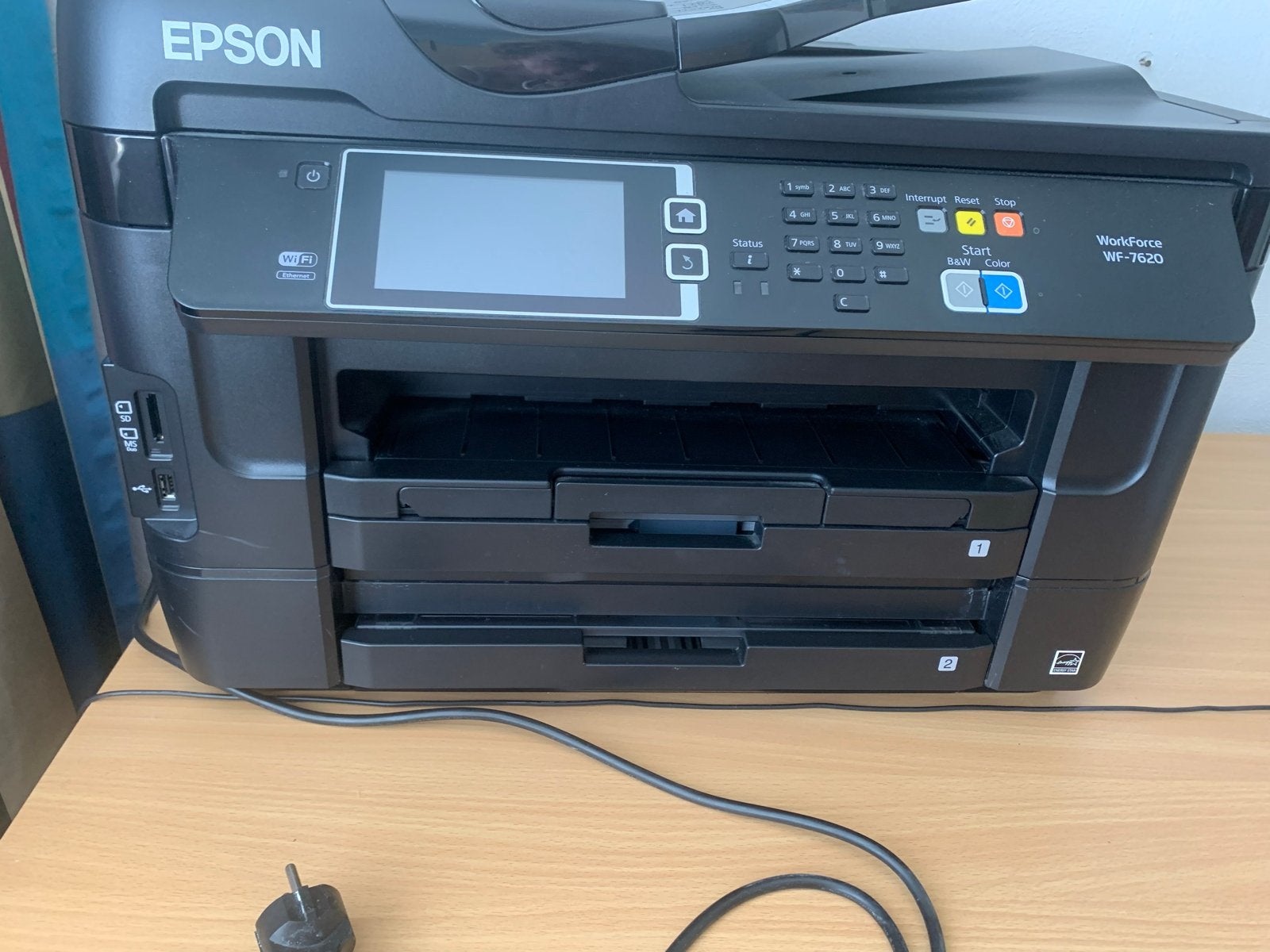 Epson WorkForce WF-7620 All-in-One Printer met Inkt, Computers en Software, Printers, Ophalen, Faxen, Inkjetprinter, All-in-one