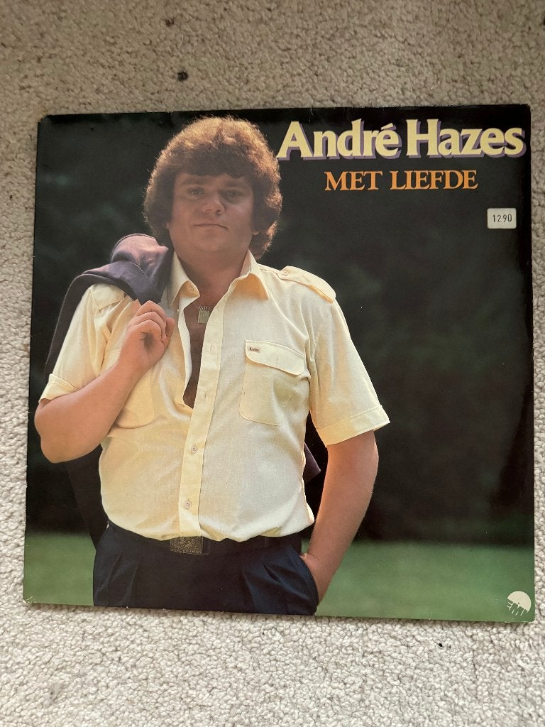Andre Hazes Met Liefde, Cd's en Dvd's, Vinyl | Nederlandstalig, Ophalen of Verzenden, Zo goed als nieuw, Overige formaten, Levenslied of Smartlap