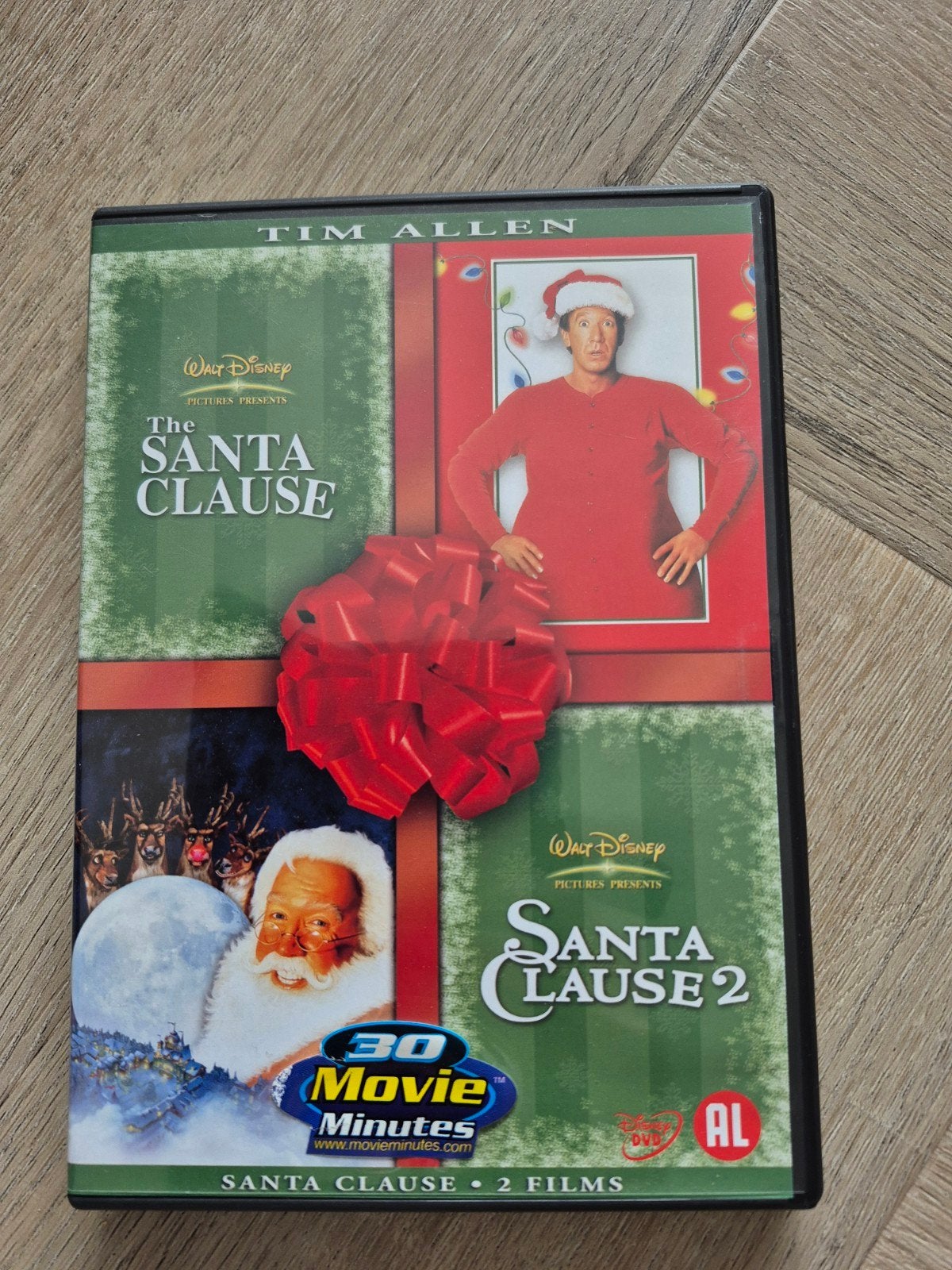 Dvd the santa clause + the santa clause 2, Alle leeftijden, Ophalen of Verzenden, Overige genres, Nederlands