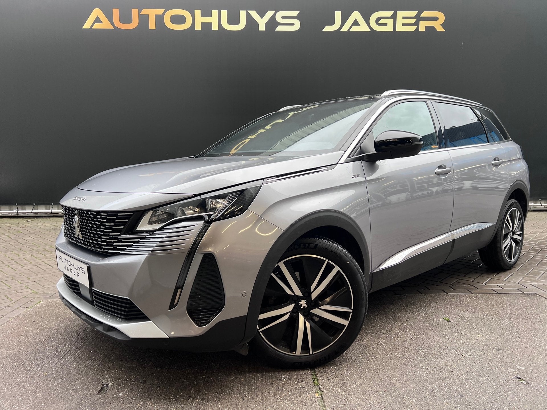 Peugeot 5008 1.2 GT - Pano 360 Stoelverwarming ACC Led Alcan, 15 km/l, Gebruikt, Zwart, 1199 cc