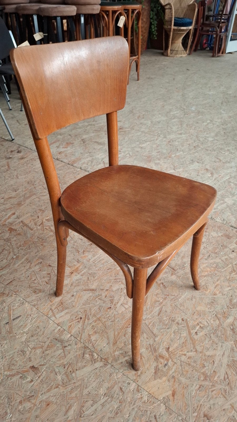 13 cafe THONET orgineel partij stoelen vintage hout, Ophalen of Verzenden