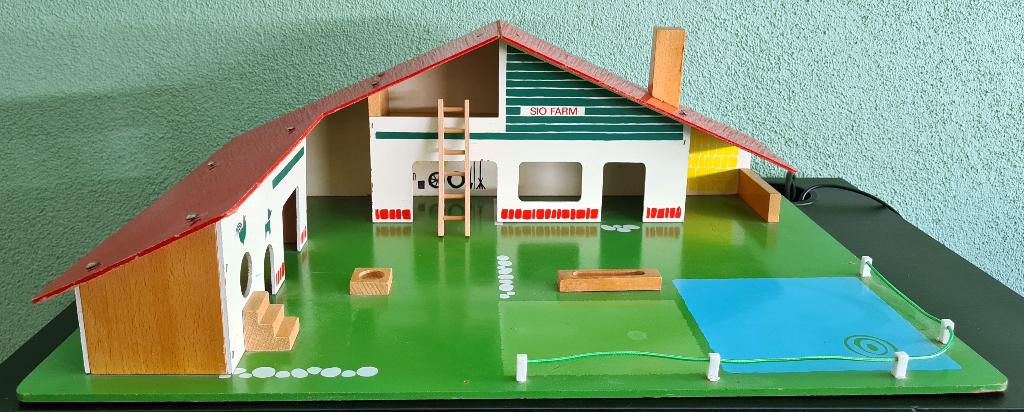 SIO houten boerderij, Ophalen, Gebruikt