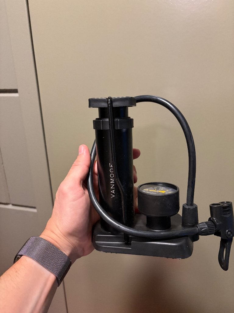 VanMoof Pomp Fietspomp S3 S4 S5 S6, Ophalen of Verzenden, Drukmeter, Nieuw