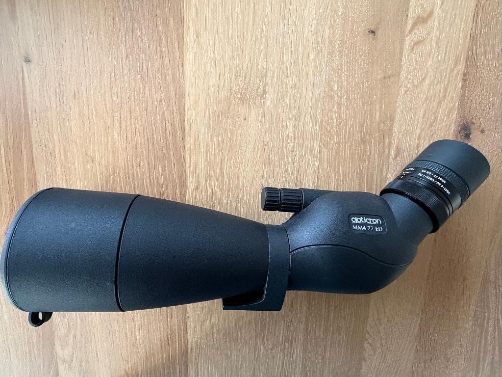 Telescoop, Opticron MM4 77ED met SDL 41270 SDLv3, Audio, Tv en Foto, Optische apparatuur | Telescopen, Lenzentelescoop (refractor)
