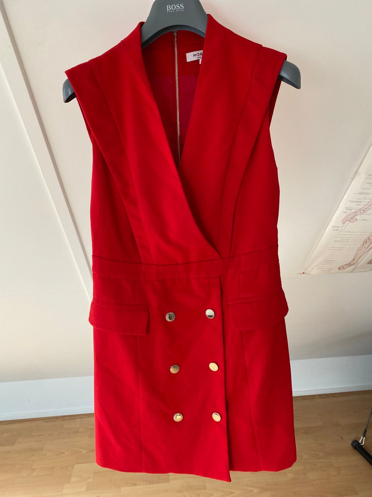 Morgen Blazwr jurk maat: 40/ L, Kleding | Dames, Ophalen of Verzenden, Zo goed als nieuw, Maat 38/40 (M), Rood