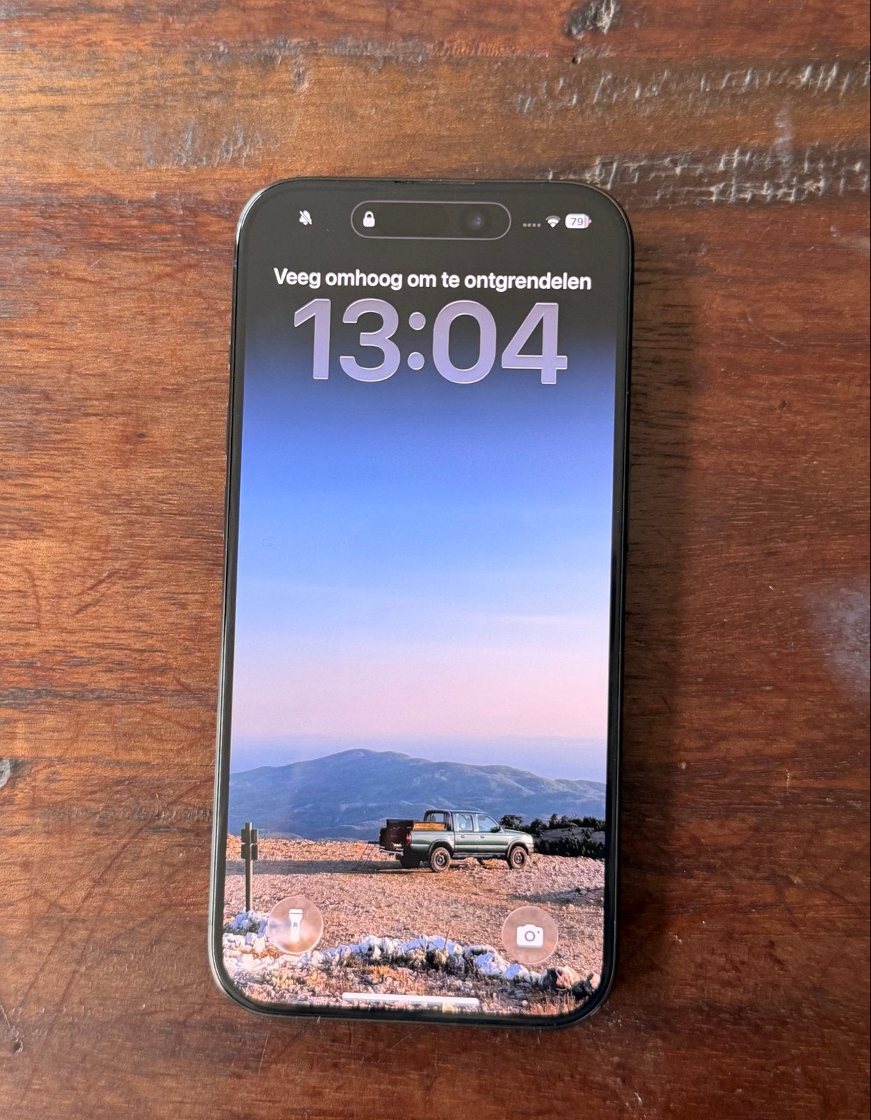 iPhone 15 Pro 128GB - Goede staat - Batterij 87%, Telecommunicatie, Mobiele telefoons | Apple iPhone, Ophalen, Blauw, Zonder simlock