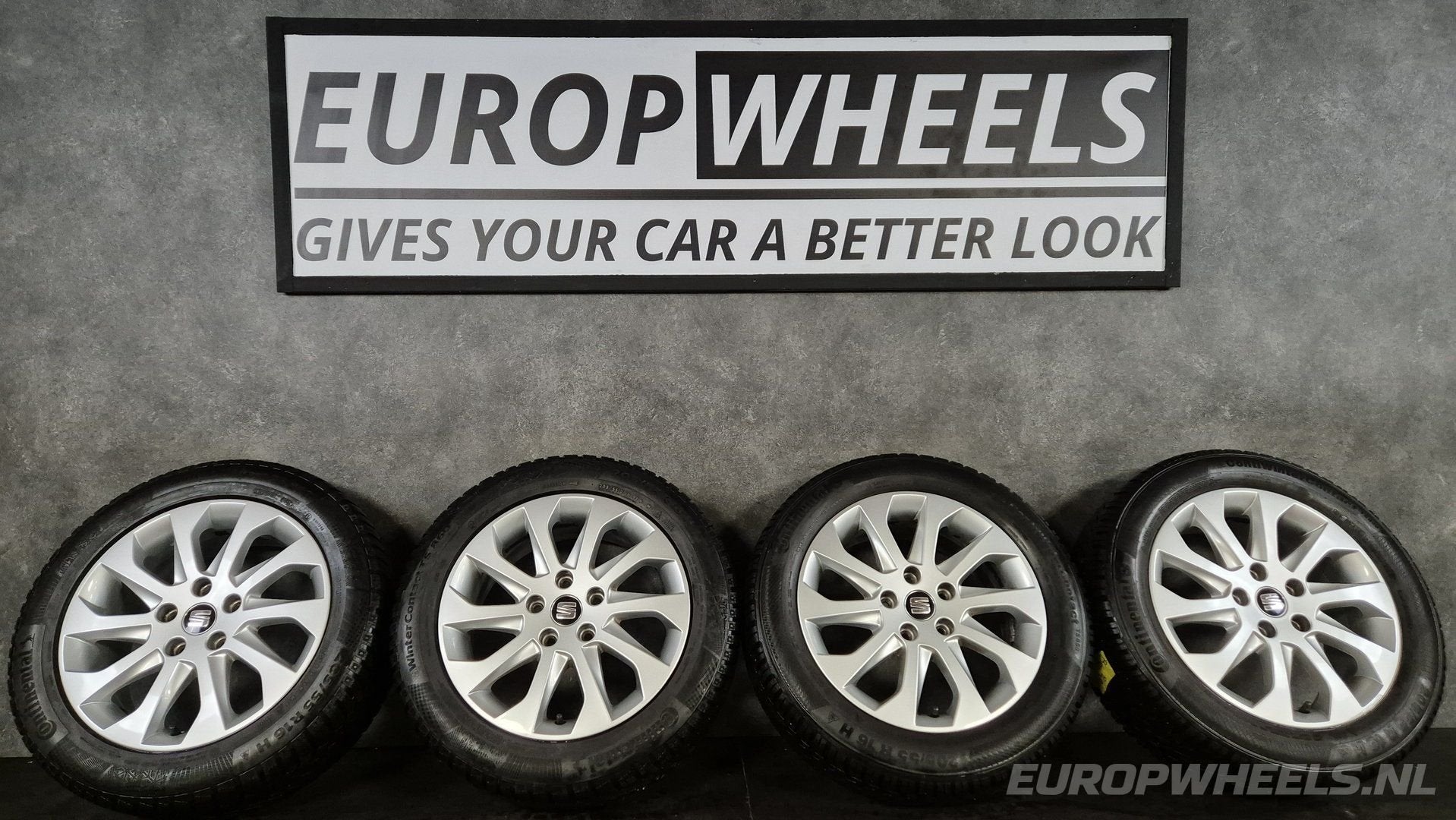 16 inch Seat Leon Audi A3 Golf 7 8 winterbanden velgen