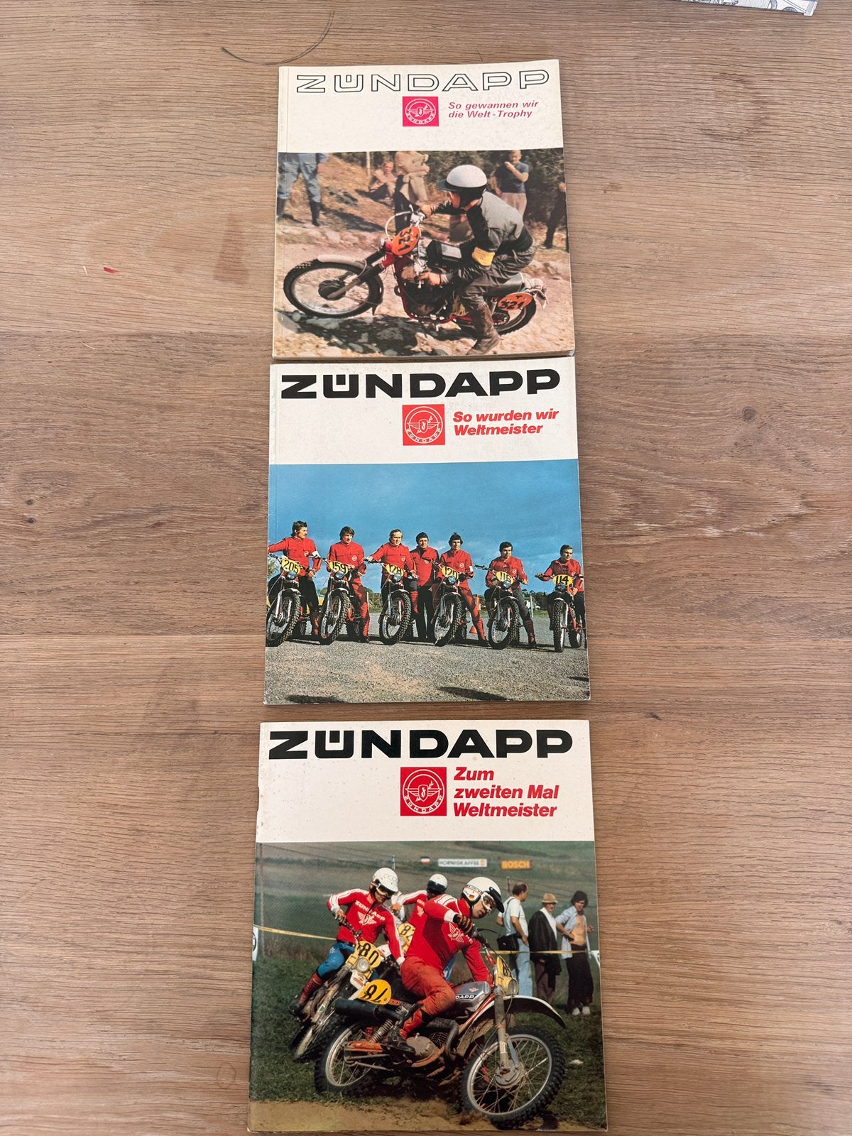 Zundapp 6-daagse boekjes (NOS), Ophalen of Verzenden, Nieuw