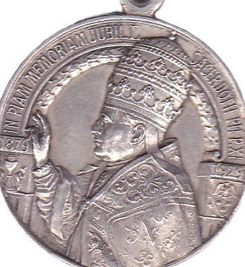1879 IN MEMORIAM  JUBILL  SACERDOTH   PII P. XI 1929, Ophalen of Verzenden, Overige materialen