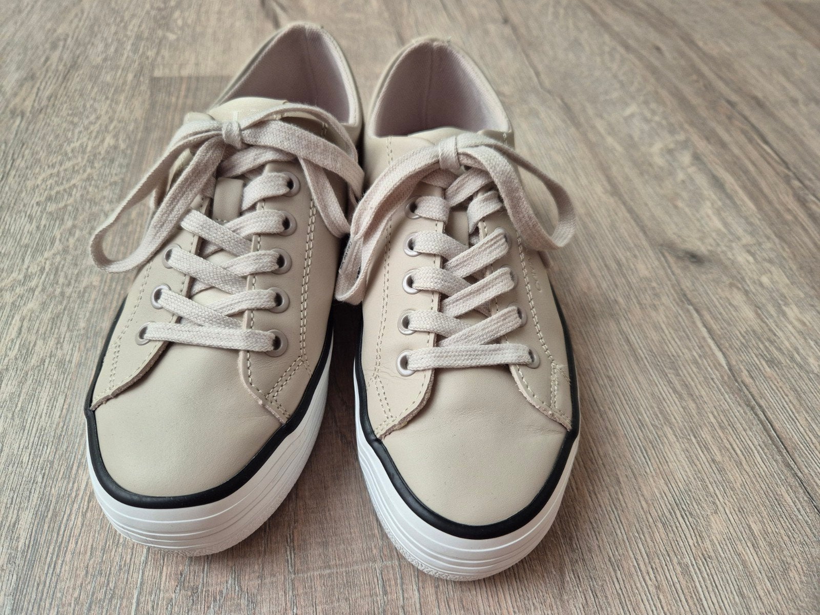 Calvin Klein sneakers maat 38, Beige, Ophalen of Verzenden, Calvin Klein, Sneakers of Gympen