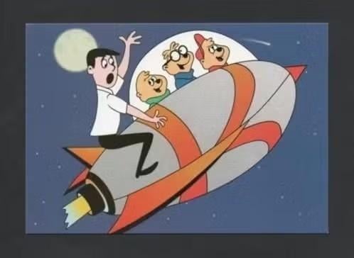 Alvin and the Chipmunks Raket Maan., Ophalen of Verzenden, 1980 tot heden, Ongelopen, Kinderen