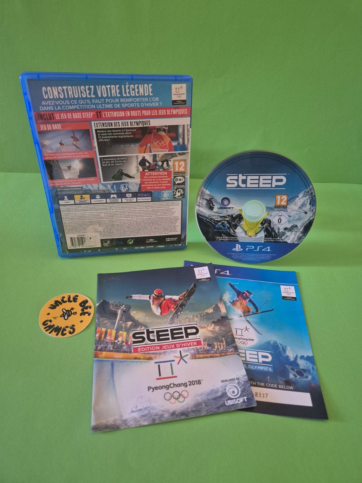 Steep Road to the Olympics, Spelcomputers en Games, Verzenden, 1 speler, Zo goed als nieuw, J