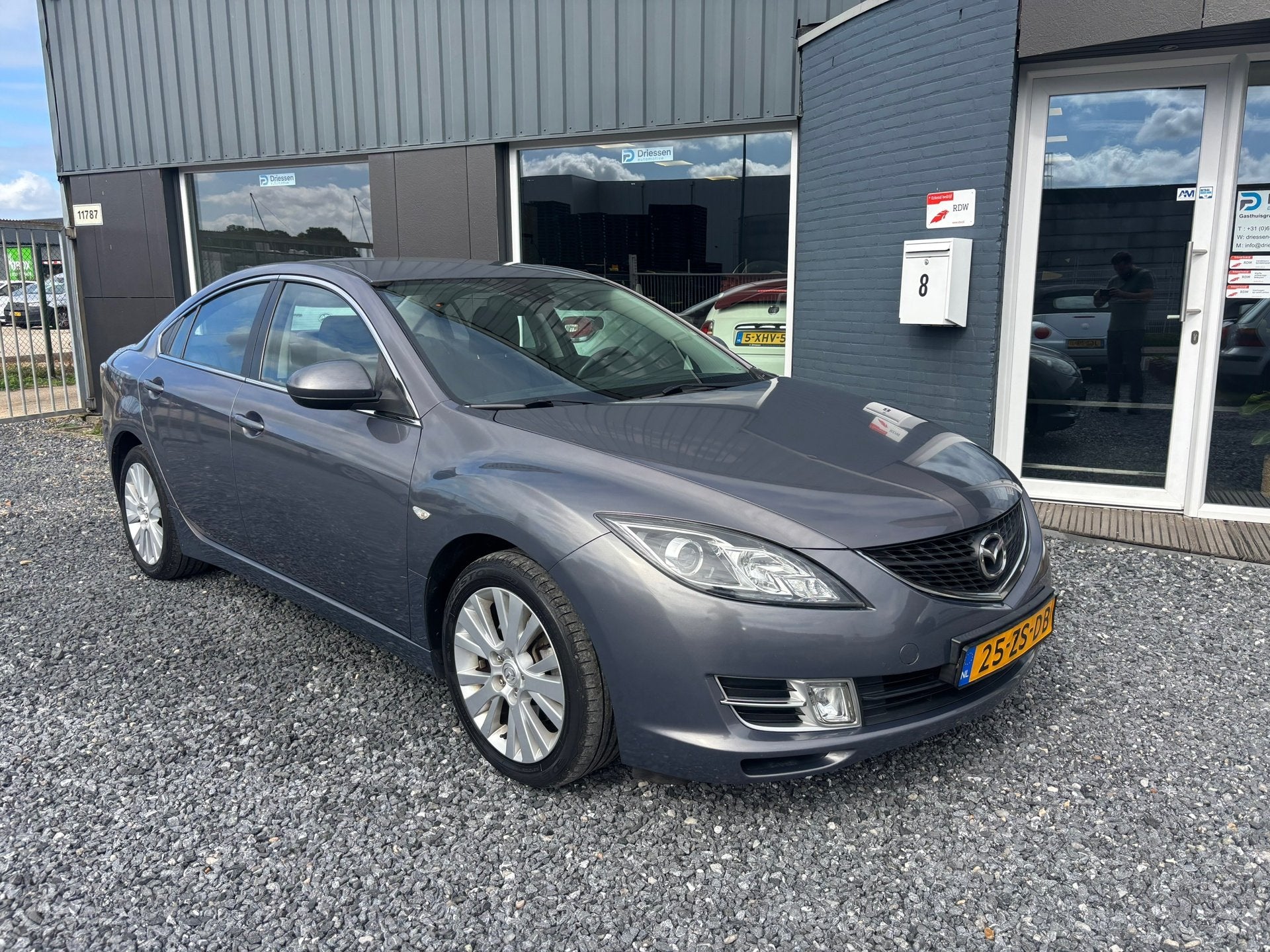 Mazda 6 2.0 S-VT Touring | Clima | Cruise cont. | APK 03-202, Auto's, Voorwielaandrijving, Stof, Gebruikt, Zwart