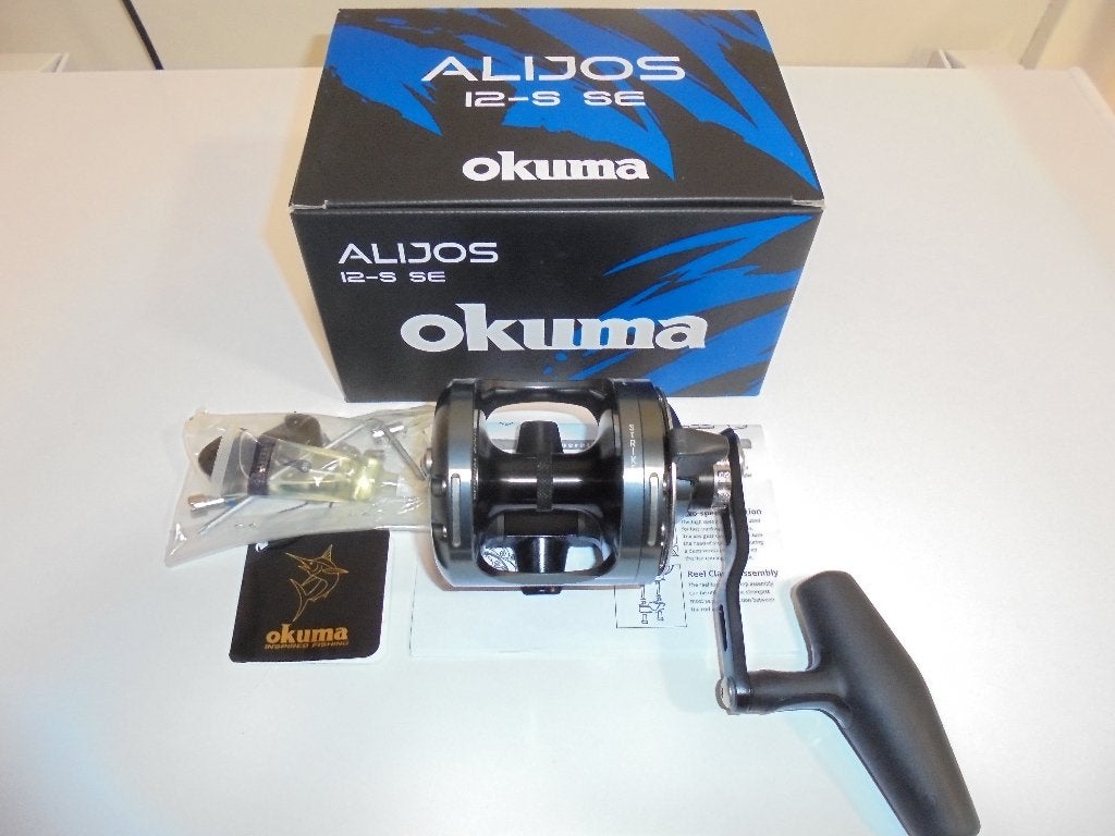 Okuma Alijos 12-S SE Special Edition Game Reel High Speed., Ophalen of Verzenden, Nieuw, Molen