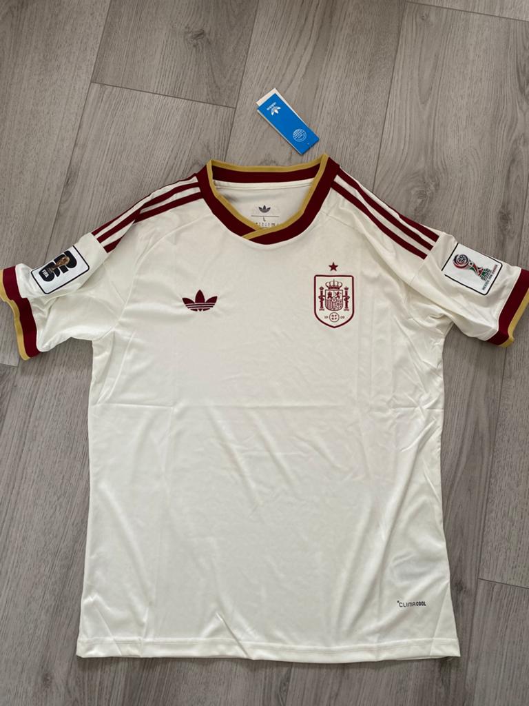 Spanje Uit Shirt WK 2026 - Maat L, Maat L, Ophalen of Verzenden, Zo goed als nieuw, Shirt