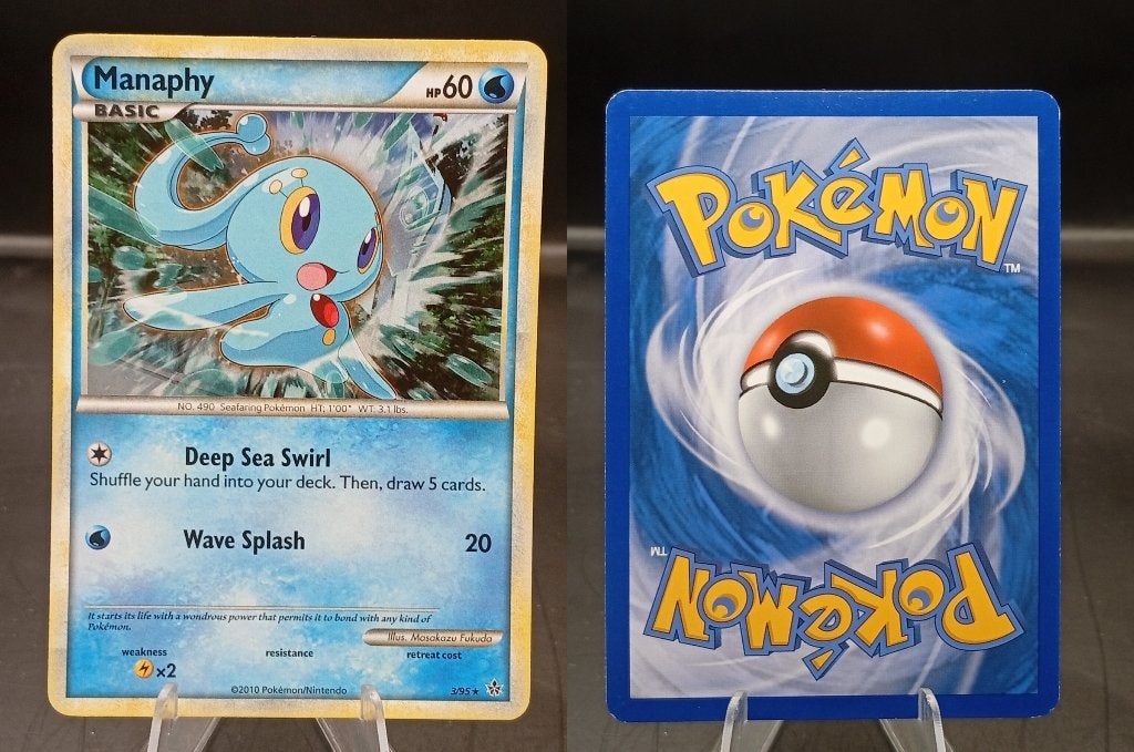 Manaphy Unleashed (UL 3) - Excellent, Ophalen of Verzenden, Zo goed als nieuw, Losse kaart