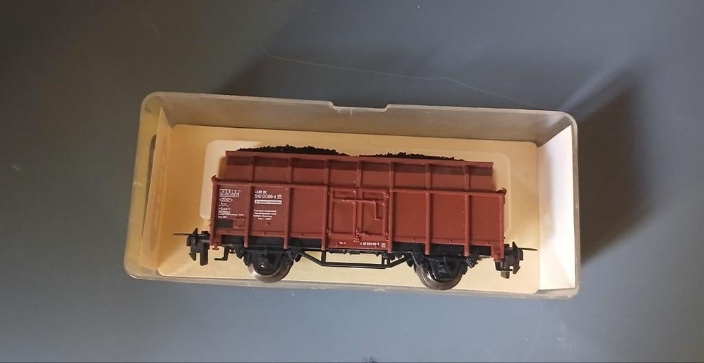 Vintage Trix Express kolenwagon, Ophalen of Verzenden, Gebruikt, Wagon, Overige merken