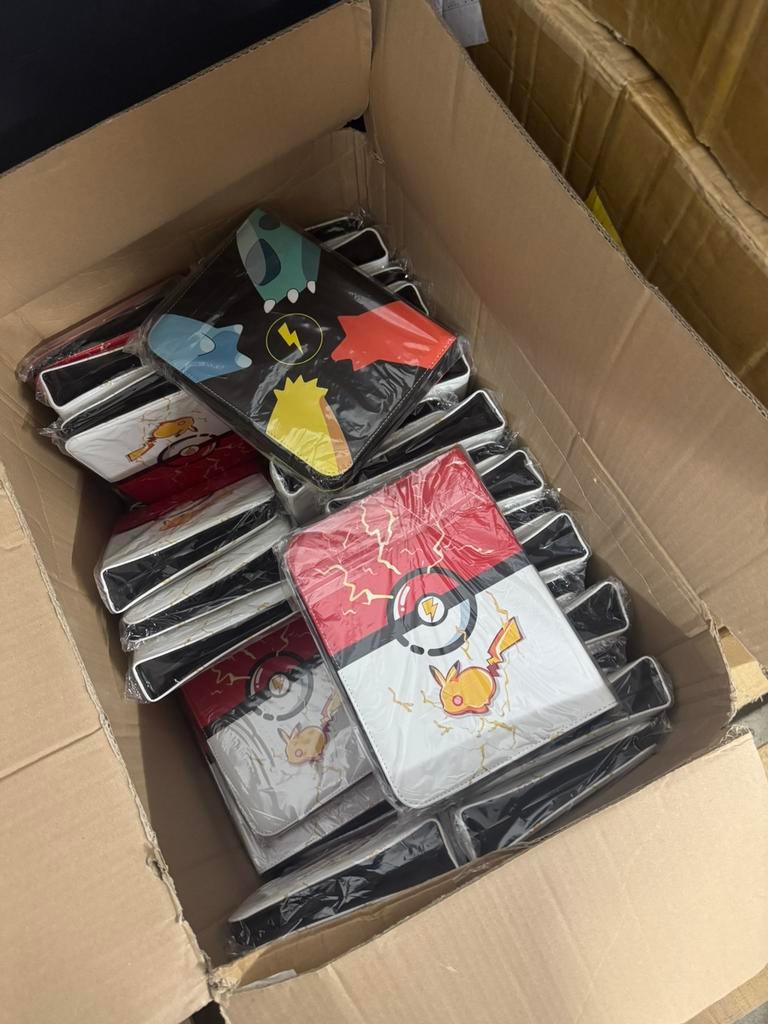 2 voor €17,50! Pokemon Binder 400 kaarten, Ophalen of Verzenden, Nieuw