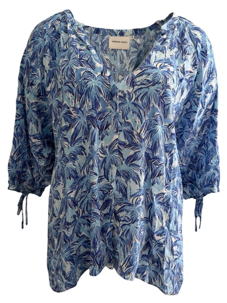 Fabienne Chapot shirt lange mouw XL, Kleding | Dames, Blauw, Maat 46/48 (XL) of groter, Ophalen of Verzenden, Zo goed als nieuw