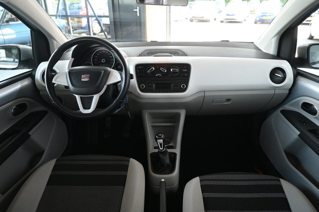 SEAT Mii 1.0 Chill Out Airco Elektrisch Pakket! Rijklaarprij, Auto's, Voorwielaandrijving, Euro 5, Stof, Gebruikt