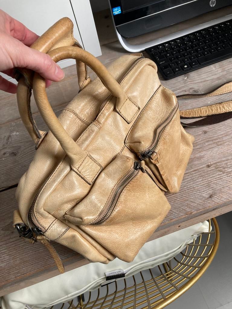 Burkely tas, Ophalen, Zo goed als nieuw, Bruin, Handtas