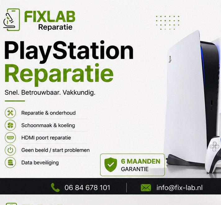 Playstation Reparatie Amsterdam, Overige genres, 1 speler, Ophalen of Verzenden, Zo goed als nieuw