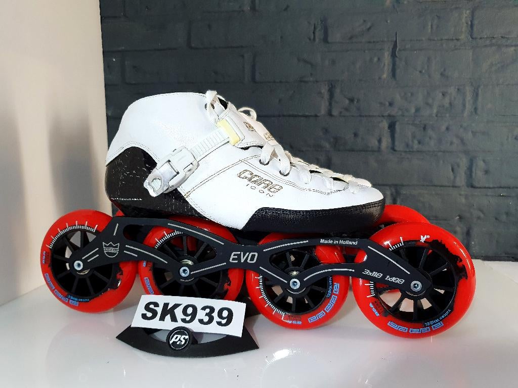 Powerslide Icon Pure Skeelers Skates 3x110mm 1x100mm Maat 40, Verzenden, Nieuw, Kinderen, Inline skates 4 wielen