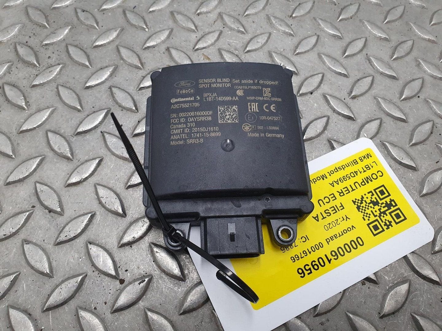 FORD FIESTA ST LINE  COMPUTER ECU L1BT14D599AA 2020, Auto-onderdelen, Ophalen of Verzenden, Gebruikt, Stiba lid
