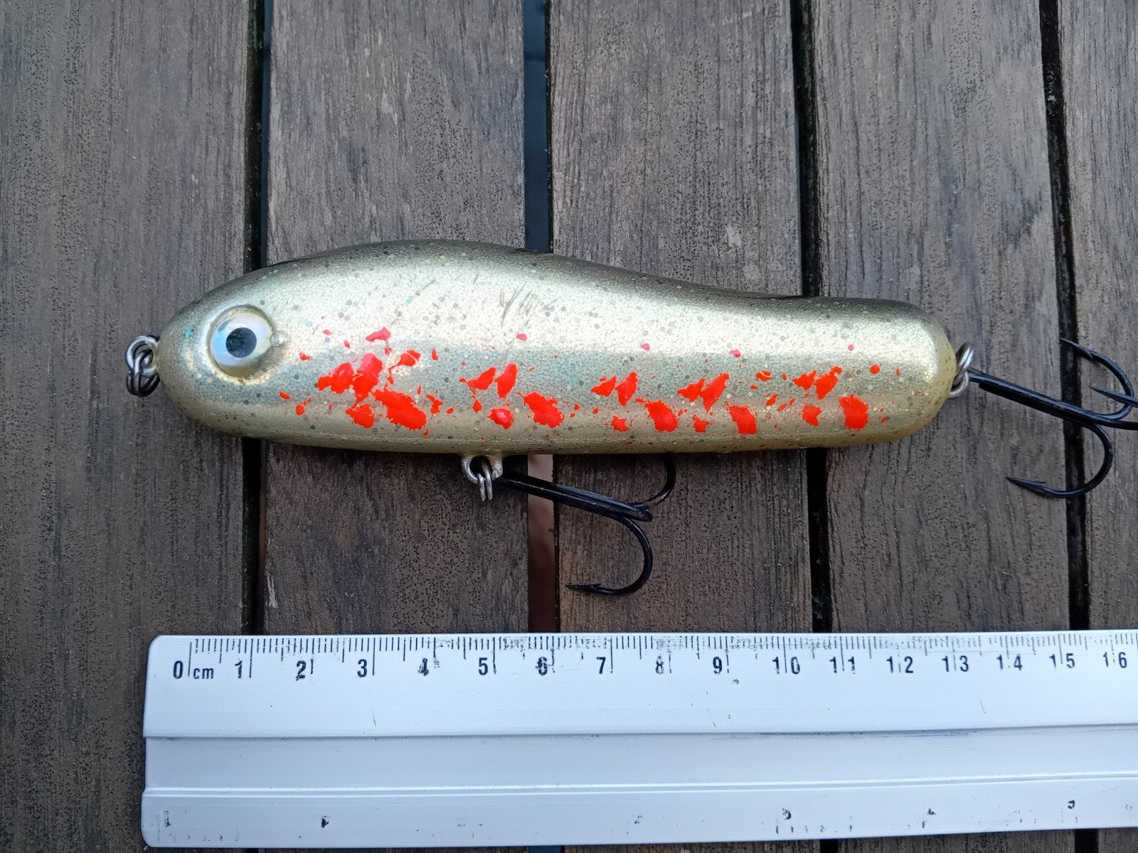 Piketime Little Buffalo 5" medium. Kunstaas, Ophalen of Verzenden, Overige typen