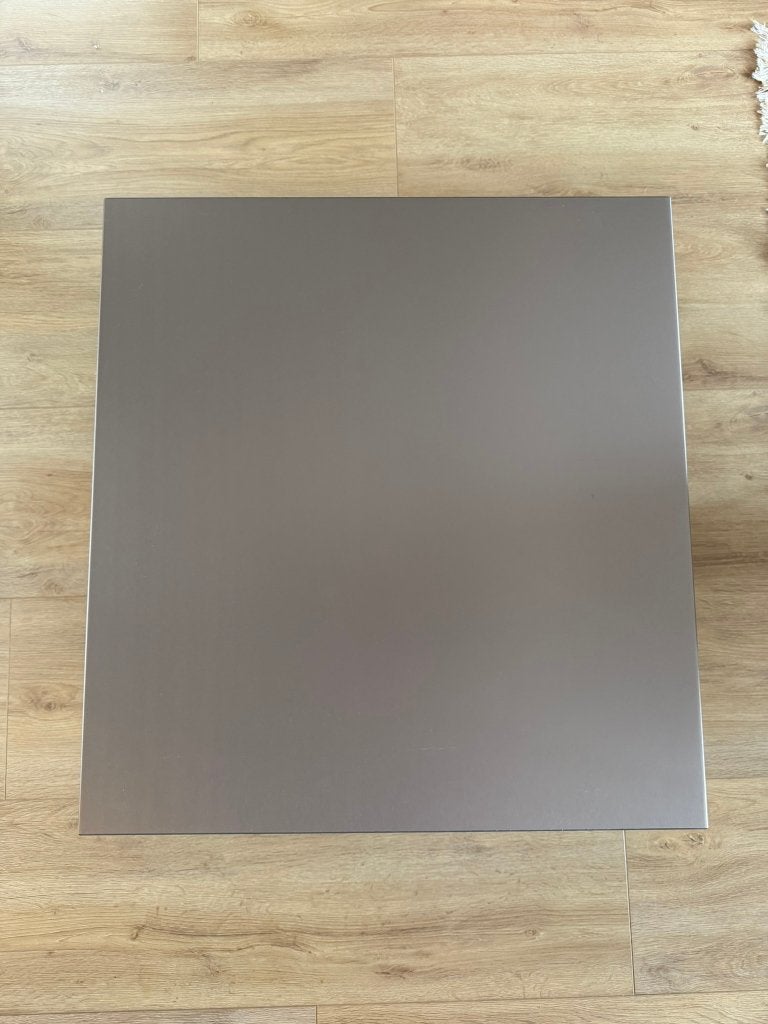 4X RIKSVIKEN Deur, licht bronseffect, 60x64 cm, Huis en Inrichting, Kasten | Vitrinekasten, Ophalen, Minder dan 50 cm, Zo goed als nieuw