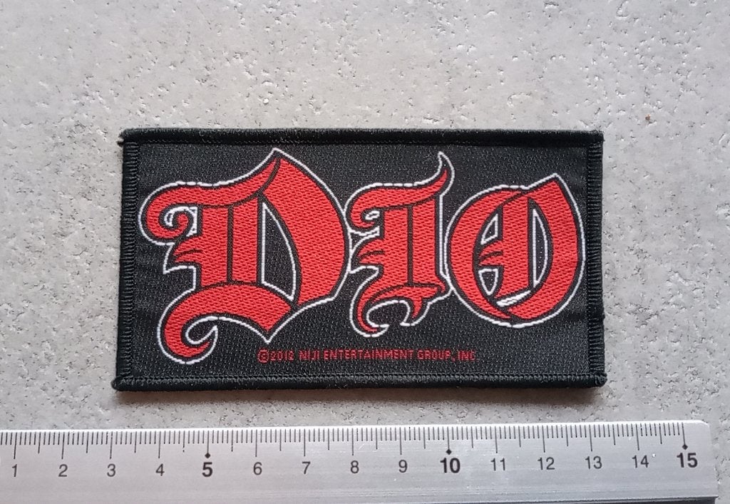 Dio nieuwe 2012 logo patch 10, Ophalen of Verzenden, Nieuw, Kleding