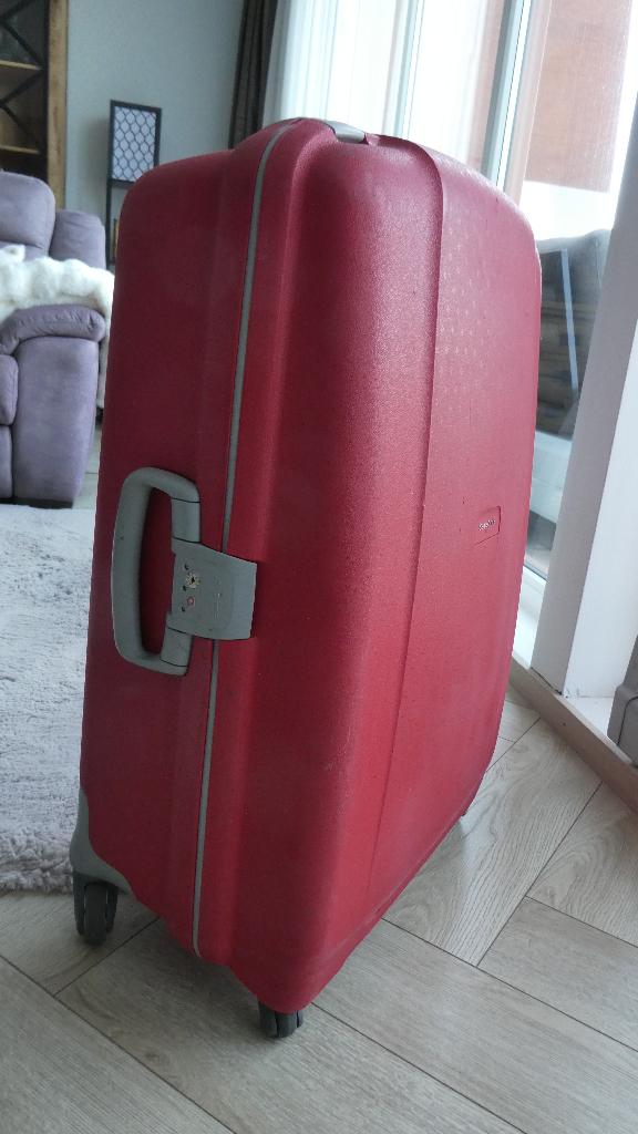 Samsonite koffer, Gebruikt, Hard kunststof, 45 tot 55 cm, 70 cm of meer