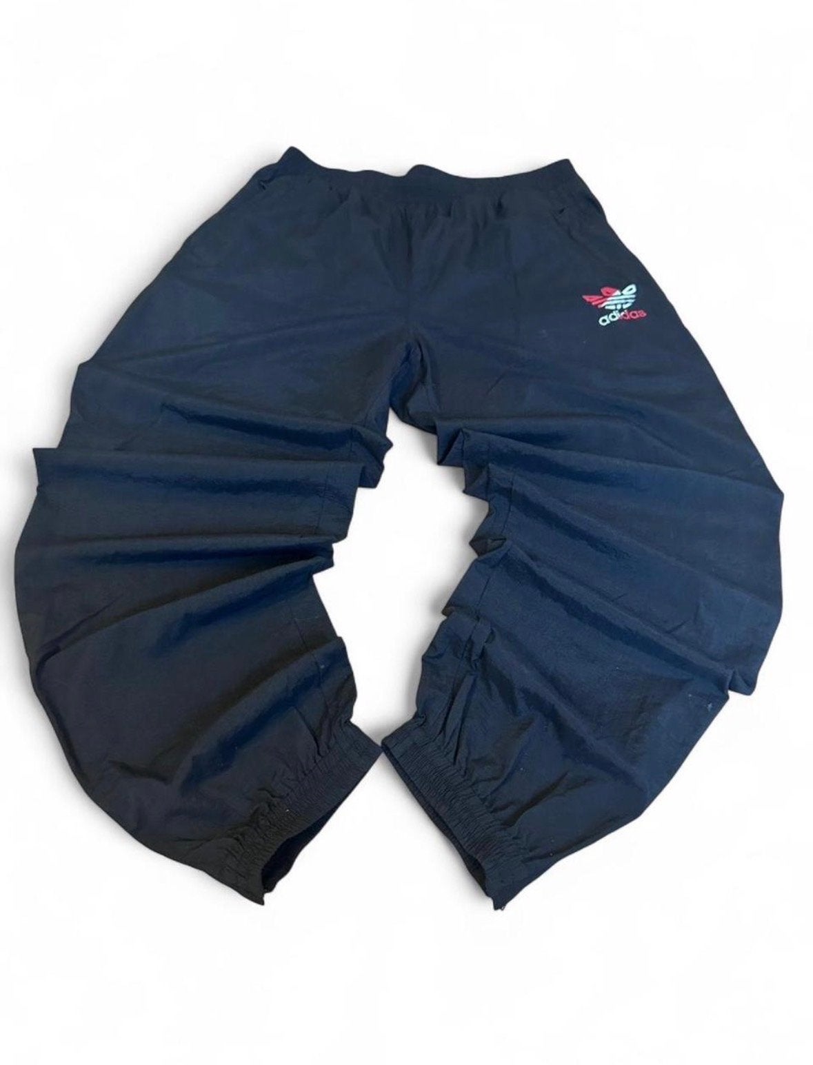 Adidas Originals Vintage Nylon Parachute Track Pants Zwart, Kleding | Heren, Maat 52/54 (L), Zwart, Ophalen of Verzenden, Adidas