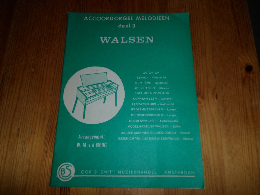 Accoordorgel melodieen deel 11 en 3, Gebruikt, Klassiek, Ophalen of Verzenden, Thema