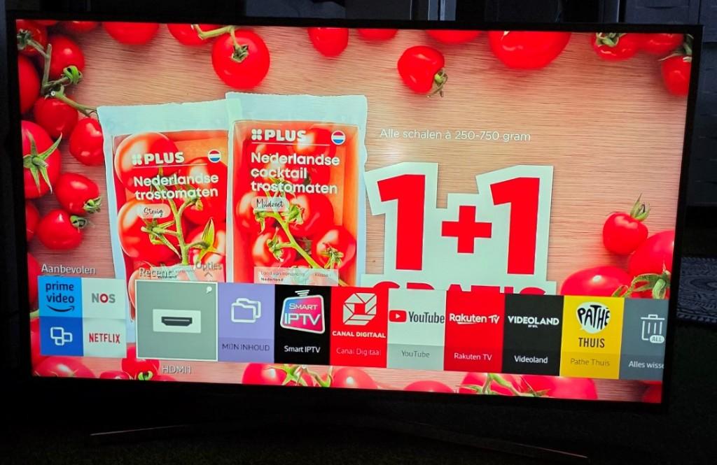 Samsung 50 inch 127cm Smart TV 2 Lichten schijnt door, Ophalen