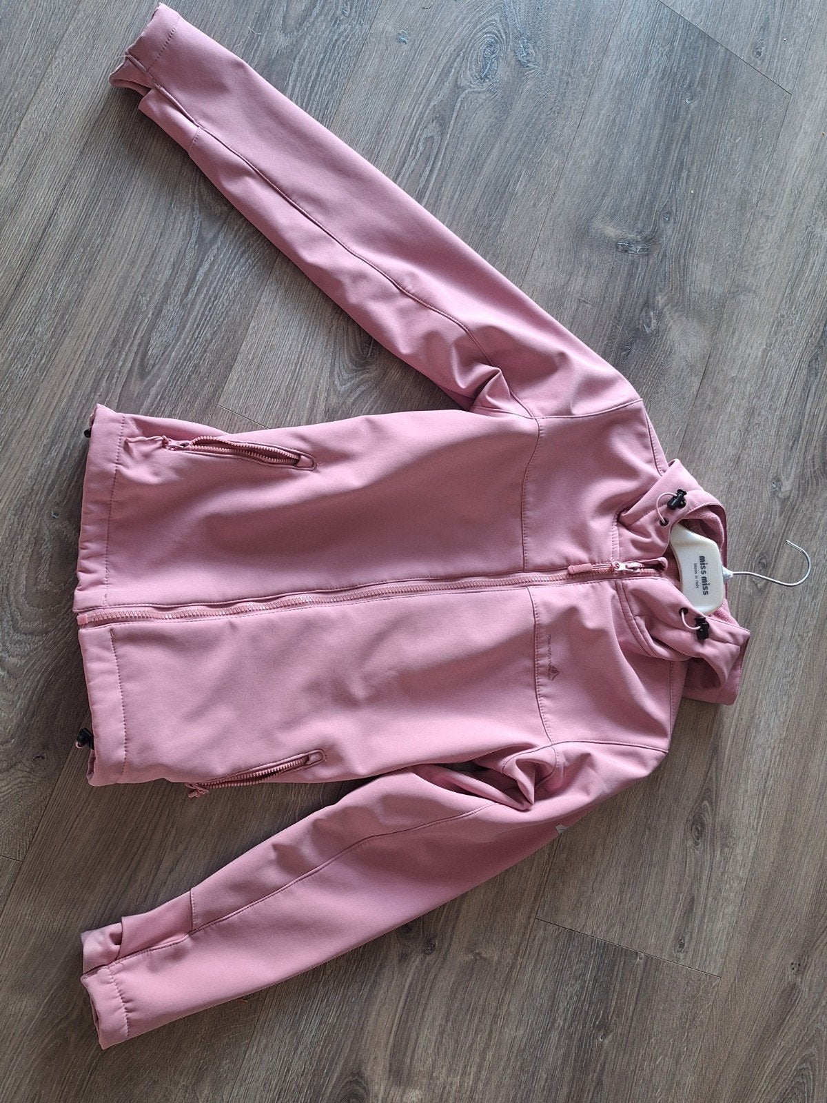 Roze softshell jas maat 158-164, Kinderen en Baby's, Kinderkleding | Maat 164, Ophalen of Verzenden, Gebruikt, Meisje, Jas