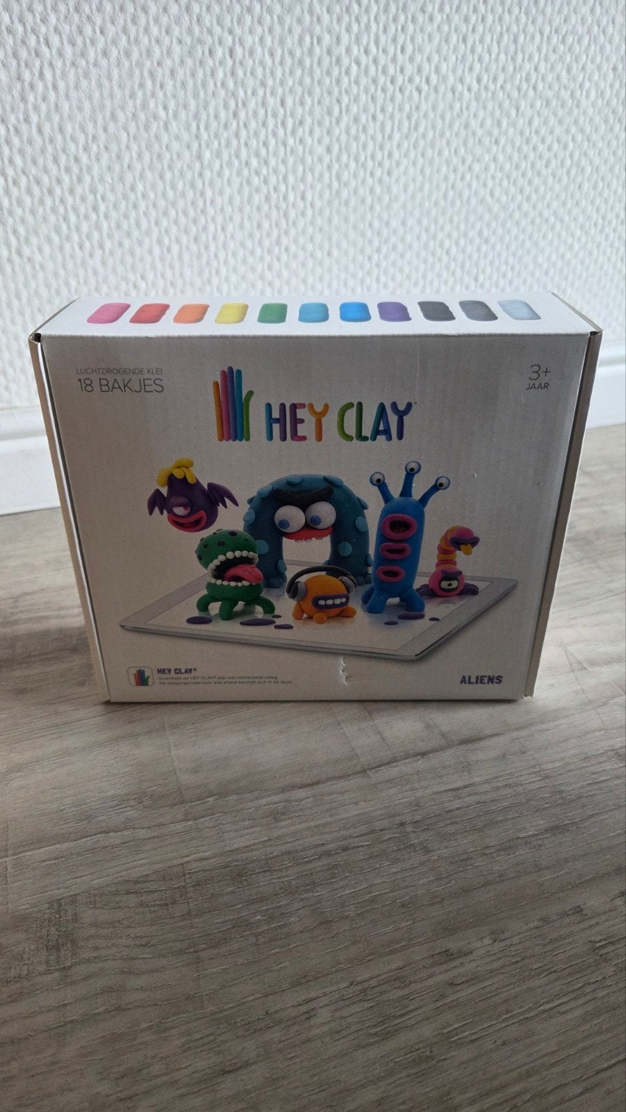 Hey Clay Aliens Klei Set - Zo goed als nieuw, Ophalen of Verzenden, Zo goed als nieuw, Knutselen