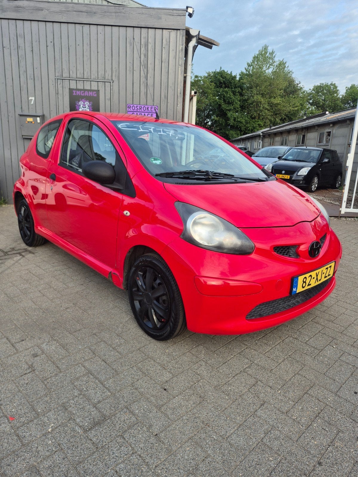 Toyota Aygo 1.0 12V Vvt-i 3DRS MMT 2007 Rood NIEUWE APK, Auto's, Toyota, Voorwielaandrijving, 4 stoelen, 68 pk, Origineel Nederlands