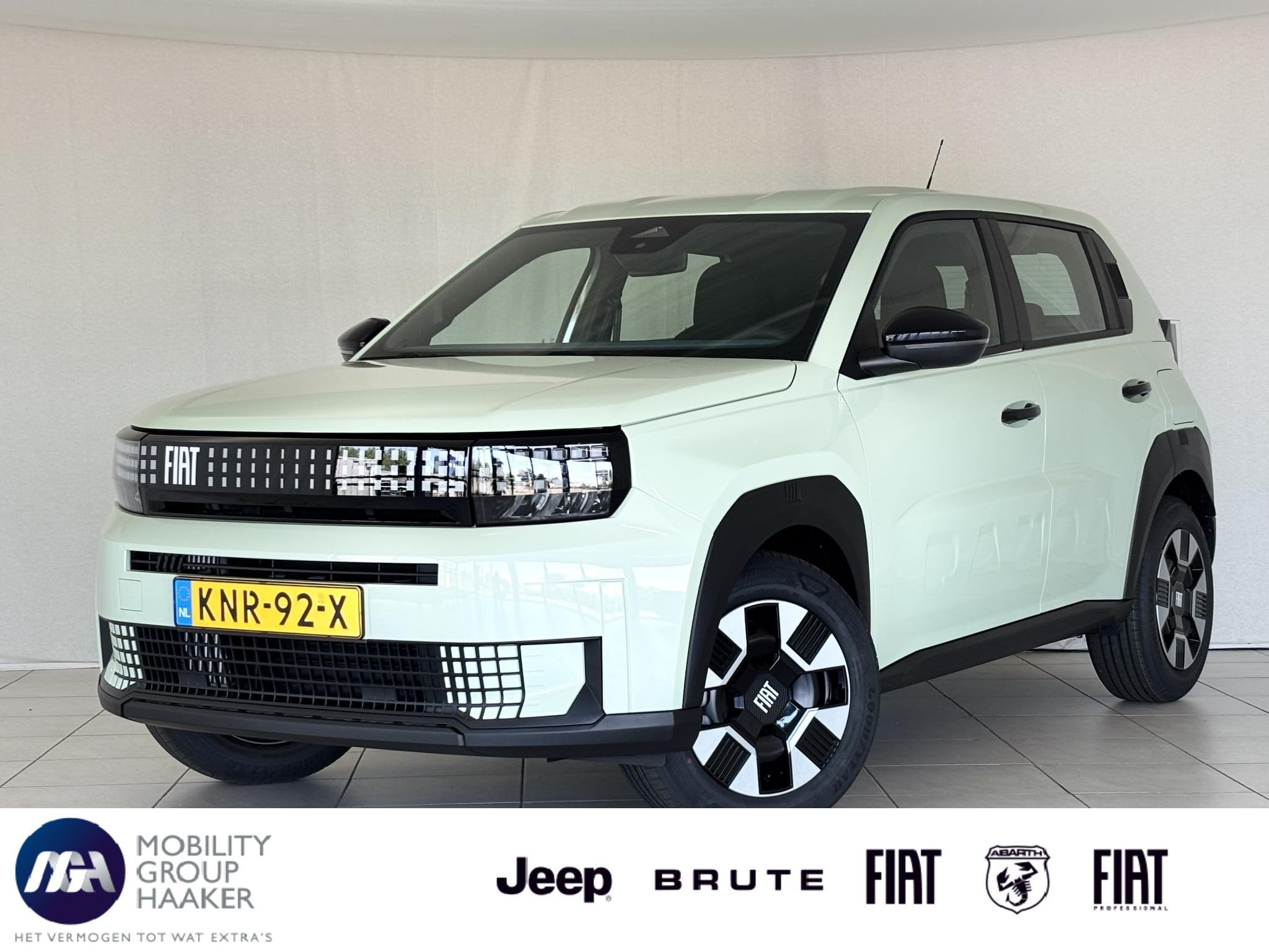 Fiat Grande Panda 1.2 Hybrid POP | Registratiekorting | Appl, Auto's, Stof, Origineel Nederlands, Bedrijf, Parkeersensor