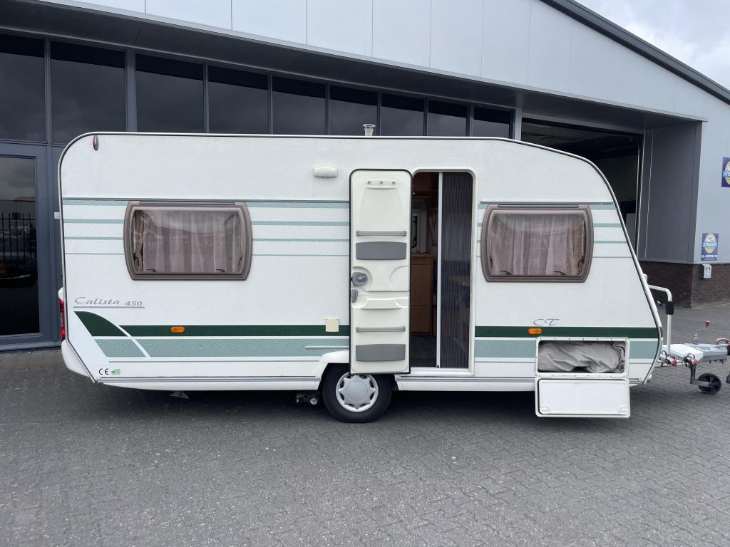 Chateau Calista 450 EU 2 Aparte bedden 995KG Leeg + Mover, Caravans en Kamperen, Lengtebed, Bedrijf, 750 - 1000 kg, Schokbreker