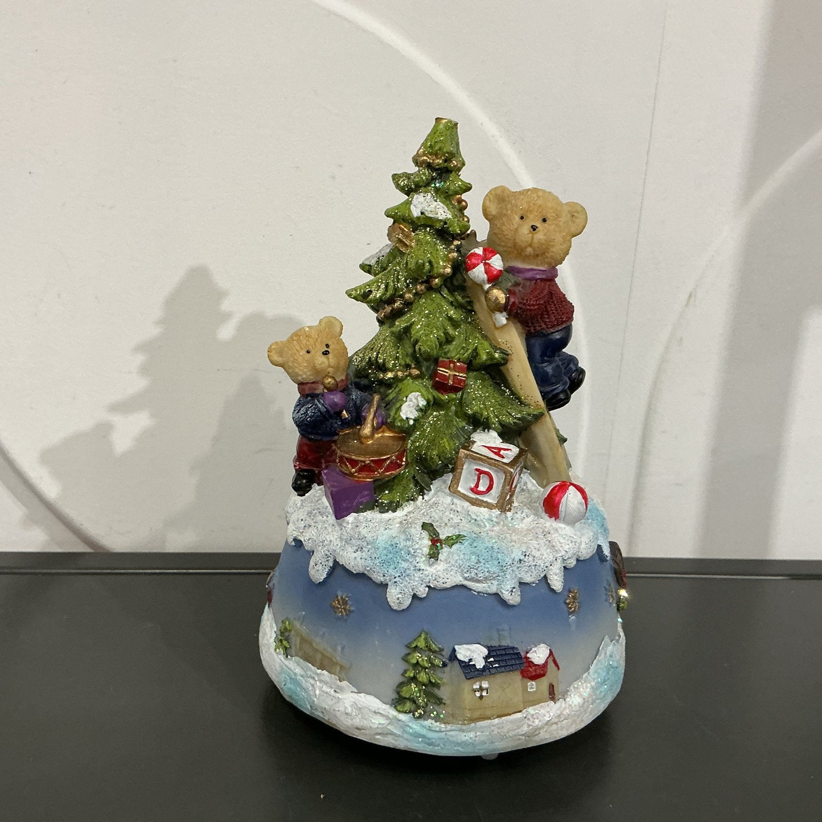 Muziekdoos " Kerstboom met beren ", Ophalen of Verzenden, Nieuw
